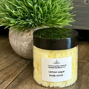 Lemon sugar body scrub 4oz